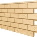 Фасадная панель VOX Vilo Brick Цвет Песочный