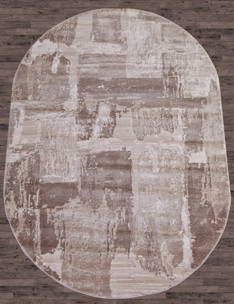 Ковер Armina 3710A brown овал