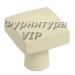 Ручка кнопка 920-35 WTM, материал Латунь, цвет Белый, отделка Белый, 35*35*36,5 мм