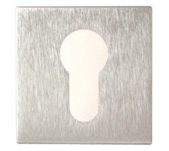 Дополнительные розетки для замка с английским ключом CYL 50K SC, материал Замак, отделка Хром, 50*50 мм