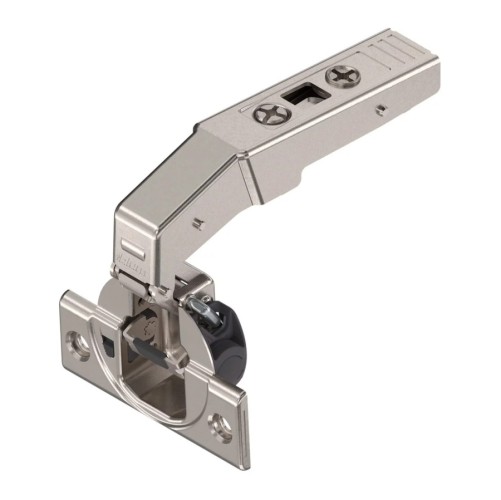 Петля CLIP top BLUMOTION вкладная под фальшпанель 95° 79B9550, отделка Никель
