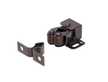 Защелка роликовая MSL.01.RC.00.AC, материал Сталь, отделка Медь, 32*28*12 мм