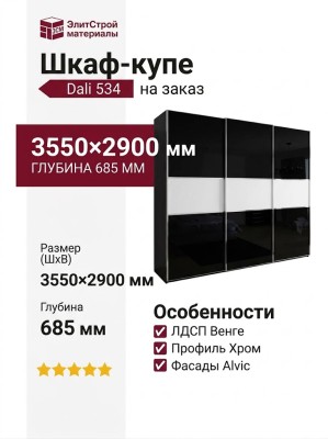 Шкаф-купе Dali 534