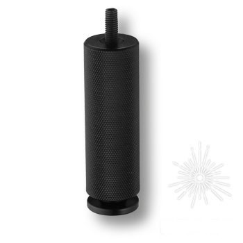 Опора мебельная FL1010 0100 AL6-AL6, материал Алюминий, цвет Чёрный, отделка Черный