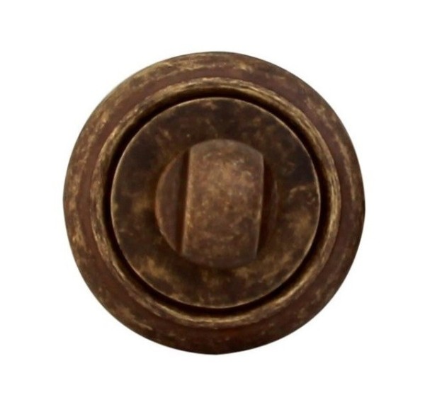 Дополнительные розетки для сантехнического замка WC 50 V DAB, материал Латунь, отделка Бронза, d=50 мм