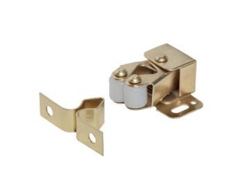 Защелка роликовая MSL.01.RC.00.BS, материал Сталь, отделка Золото, 32*28*12 мм