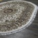Ковер Shahreza d206 cream-brown овал