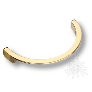 Ручка скоба 6250 Gold, материал Замак, отделка Золото, 20*90*180 мм