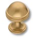 Ручка кнопка 29-Champagne Gold, материал Замак, отделка Латунь, 40*d=30 мм