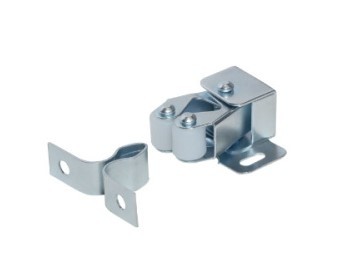 Защелка роликовая MSL.01.RC.00.ZN, материал Сталь, отделка Цинк, 32*28*12 мм