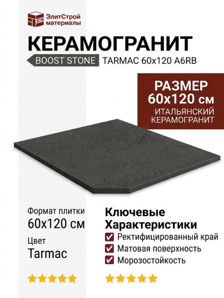 Atlas Concorde Italy Boost Stone Tarmac 60x120 A6RB