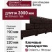 Фасадная панель Доломит, Кирпич Славянка, Цвет Корица