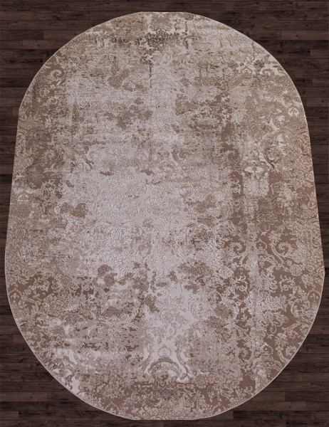 Ковер Armina 3708A brown овал
