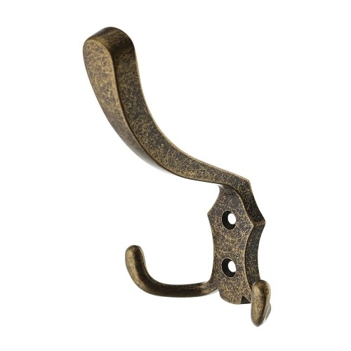Крючок WZ-A0-K24-04, материал Замак, отделка Бронза, 125*78*77 мм