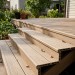 Ступень 3D GardenParkett с древесной текстурой бука