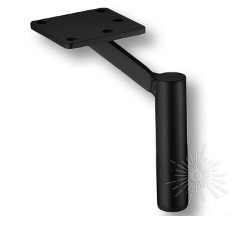 Опора мебельная ESL 225-150 Black, материал Замак, цвет Чёрный, отделка Черный