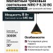 Магнитный трековый светильник NIRO P 8.30 BG