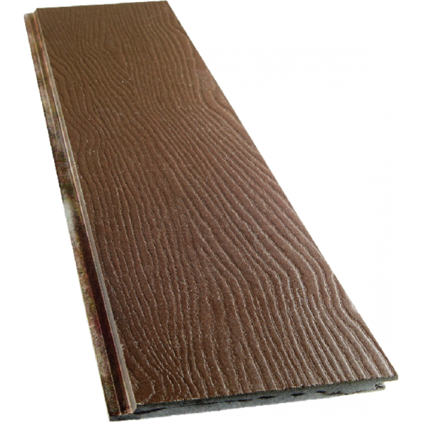 Фиброцементный сайдинг SidWood с деревянной текстурой W-137 Клик