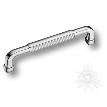 Ручка скоба 552-128-Chrome, материал Замак, отделка Хром, 32*10*141 мм