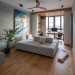 Инженерная доска Living Tree Селект (с) 180х500-2310х13,5/4 Дуб Золотистый