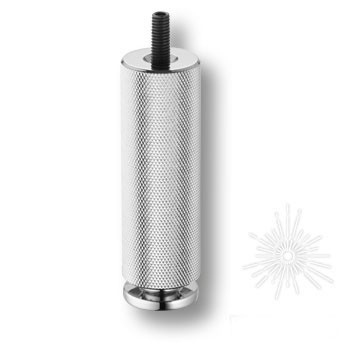 Опора мебельная FL1010 0100 CR-CR, материал Алюминий, отделка Хром