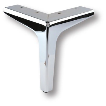 Опора мебельная KAX-0046-0150-A01, материал Сталь, отделка Хром, 150*135 мм