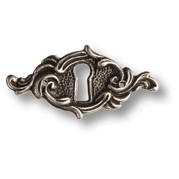 Ключевина 15.658.11.16, материал Замак, отделка Серебро, 61*29 мм