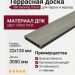 Террасная доска CM Decking Urban, Смок Грей