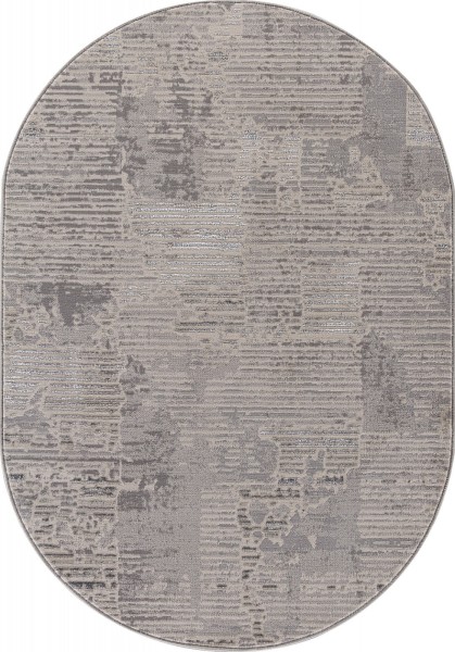 Ковер Liman F168 CREAM-GREY ОВАЛ 280x380