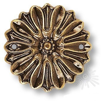 Накладка декоративная 15.708.00.12, материал Замак, отделка Бронза, d=33 мм