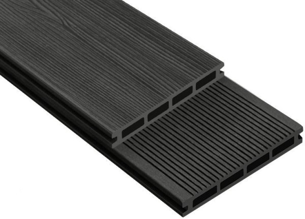 Террасная доска ДПК Outdoor 3D STORM/Вельвет черный