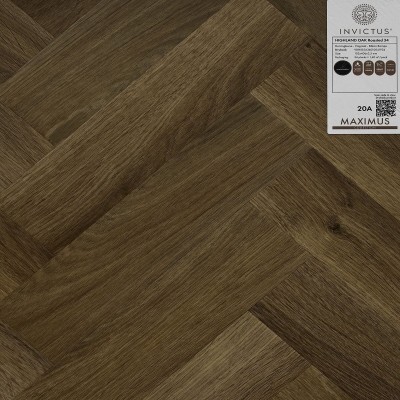 Кварцвиниловая плитка Invictus коллекция Maximus DryBack 34 Highland Oak Roasted