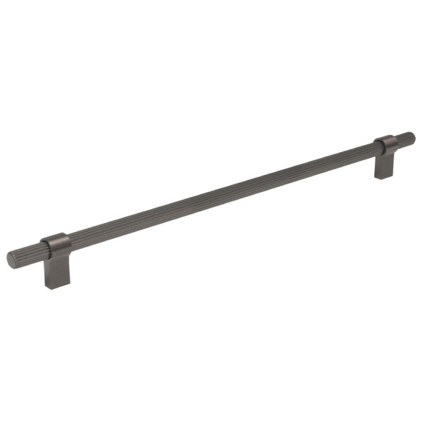 Ручка скоба SYSTEM SY8990 0320 BBN-BBN, материал Алюминий, отделка Титан, 385*16*35 мм