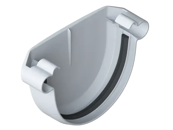 Заглушка для желоба Альта-профиль Элит Белый