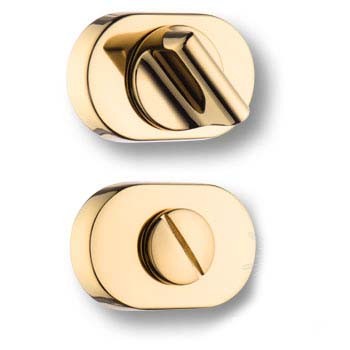 Дополнительные розетки для сантехнического замка RO16W6 GL ROSET, материал Замак, отделка Золото, 57*37 мм
