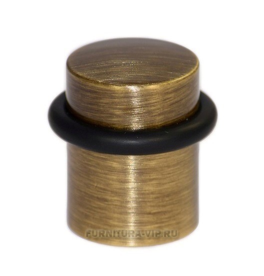 Ограничитель напольный 92/G-OGR, материал Латунь, отделка Бронза, 35*27 мм