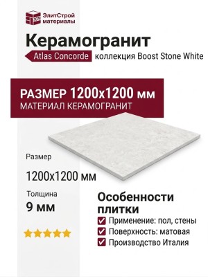 Atlas Concorde Italy Boost Stone White 120x120 A6QS