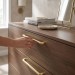 Ручка скоба 11.4130.24, материал Замак, отделка Золото, 340*20*30 мм