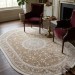 Ковер Farsi/Mashad 1200 G124 Nescafee овал 200x300