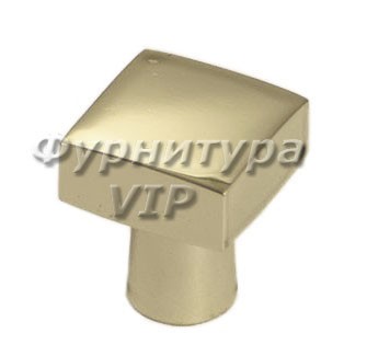 Ручка кнопка 920-20 NB, материал Латунь, 20*20*23,5 мм