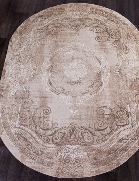 Ковер Armina 3707A brown овал