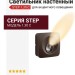 Светильник настенный STEP 1.30 C