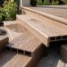 Ступень 3D GardenParkett с древесной текстурой, светло-коричневая