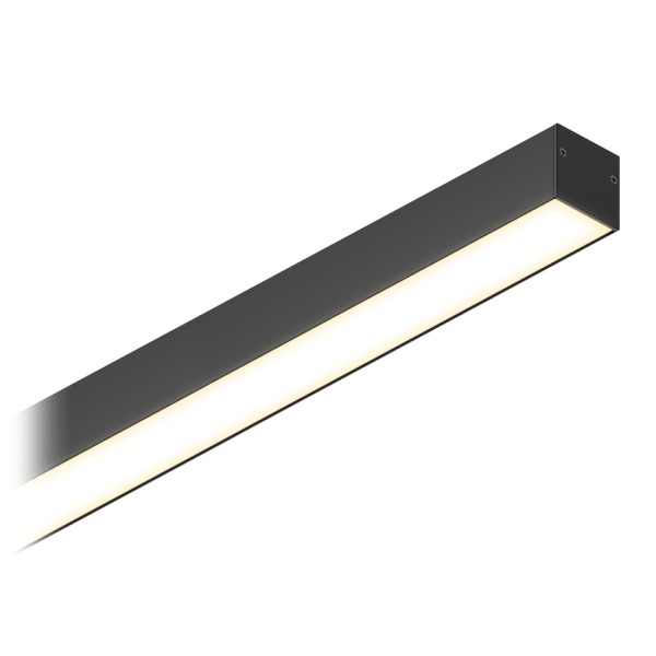 Накладной светодиодный профилиLINEAR 2525 N B