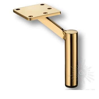 Опора мебельная ESL 225-150 Gold, материал Замак, отделка Золото