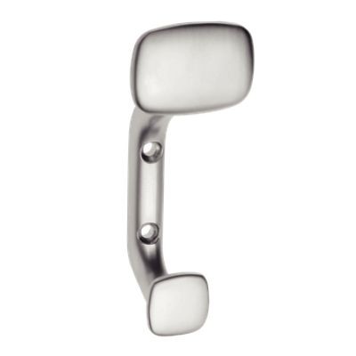 Крючок WZ-TOLED-C0-05, материал Замак, отделка Хром, 112*44 мм