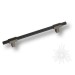 Ручка скоба 778-160-Titanium-Matt Black, материал Замак, цвет Чёрный, отделка Графит Черный, 27*14*230 мм