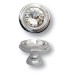 Ручка кнопка 25.319.25.SWA.07, материал Замак, отделка Хром Кристаллы Swarovski, 21*d=25 мм