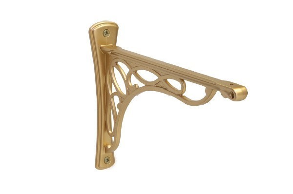 Менсолодержатель "Merletto" 12.134.B0337, материал Металл, отделка Золото, 200*153*34 мм