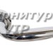 Дверная ручка на круглой розетке "KUBA" CR 933/103, отделка Хром, 150*50*50 мм